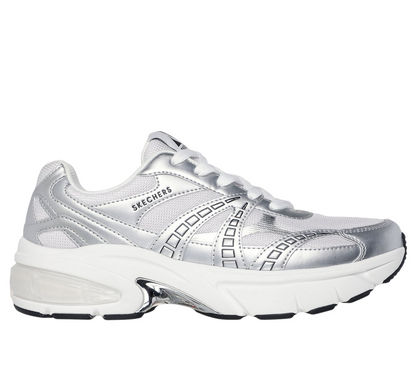 Skechers Sneakers Uomo Shadow Stellar 90 183216/SIL Argento