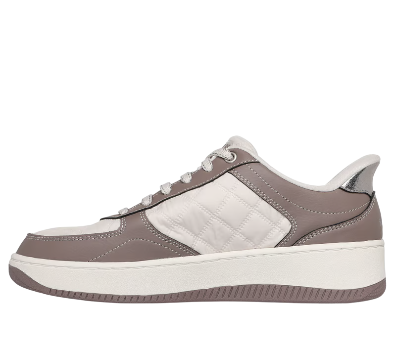 Skechers Donna Slip-ins Sport Court 2.0 185166/TPBR Beige