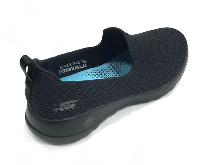 Skechers Sneaker Donna Go Walk Joy Fiesta 124089-BBK Nero