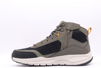 Skechers Scarpe Trail Escape Plan 2.0 Woodrock 51705-OLBK Verde Oliva Nero Uomo
