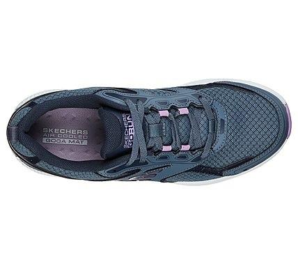 Skechers Go Run Consistent 128075 BLPR Scarpe Running Donna Blu Viola - Mesh Traspirante