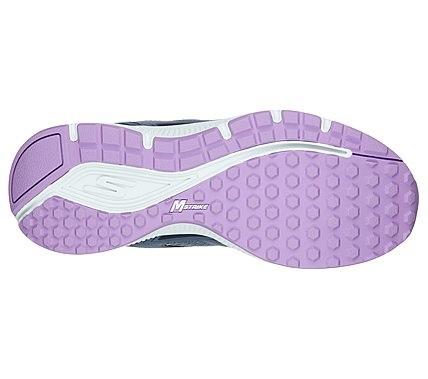 Skechers Go Run Consistent 128075 BLPR Scarpe Running Donna Blu Viola - Mesh Traspirante