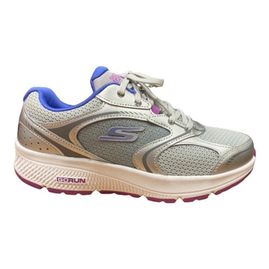 Skechers Go Run Consistent Chandra 128281 - Women's Running Shoes Silver Purple -30%