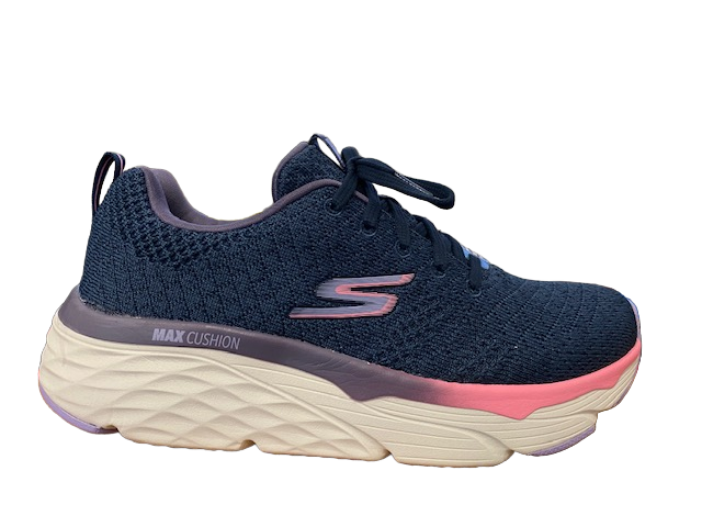 Skechers Max Cushioning Elite Clarion 128564/NVPR - Scarpe Donna Massima Ammortizzazione Lavabili