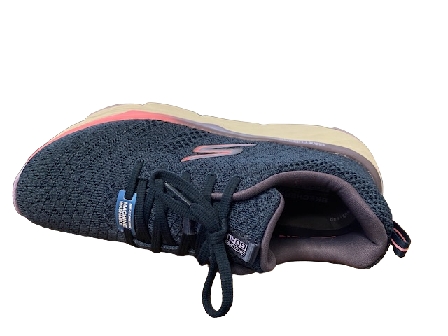 Skechers Max Cushioning Elite Clarion 128564/NVPR - Scarpe Donna Massima Ammortizzazione Lavabili