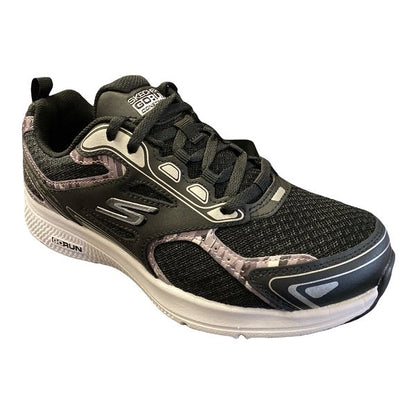 Skechers Go Run Consistent Night Escape 128270/BLK Nero Donna