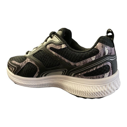 Skechers Go Run Consistent Night Escape 128270/BLK Nero Donna