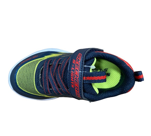 Skechers Sneaker Bambino S Light Vortex Flash Zorent 400600N-NVMT Blu