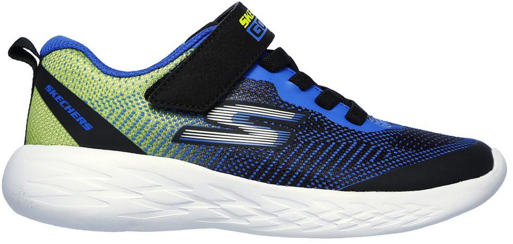 Skechers Go Run 600 Farrox 97867L BBLM - Scarpe Running Bambino Nero