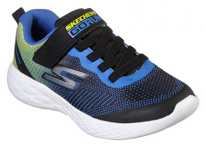 Skechers Go Run 600 Farrox 97867L BBLM - Scarpe Running Bambino Nero