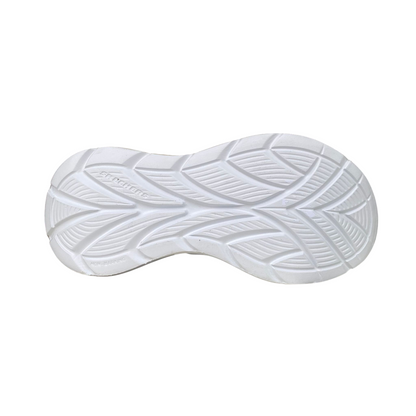 Skechers scarpa da ginnastica da bambino con luci S Light Flex Glow Ultra 400139L/BKS nero-argento