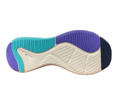 Skechers D'Lux Perfect Timing Relaxed Fit 149836 NVMT Sneakers Donna Navy Multi