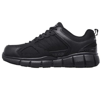 Skechers Scarpa Antinfortunistica Uomo Work Telfin Sanphet 77152EC-BLK Nero