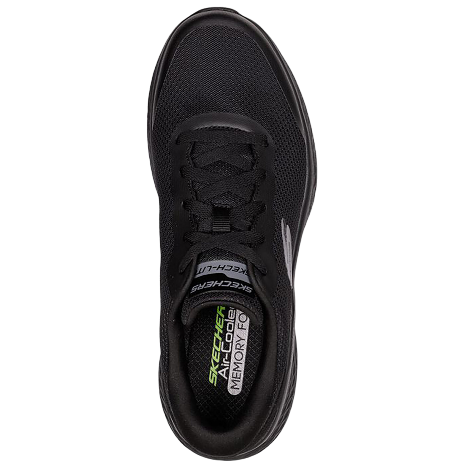 Skechers Skech-Lite Pro 232591/BKCC - Scarpe Walking Uomo Nere Vegane Lavabili Nordic Walking