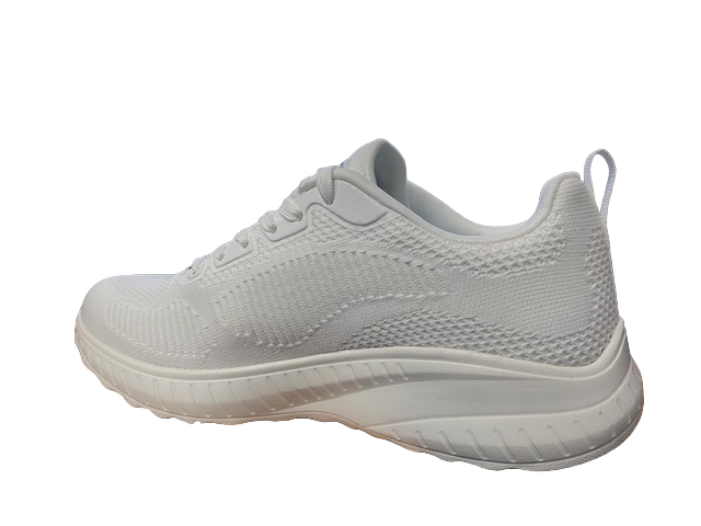 Skechers BOBS Squad Chaos 195969615812 Sneakers Walking Donna Off White