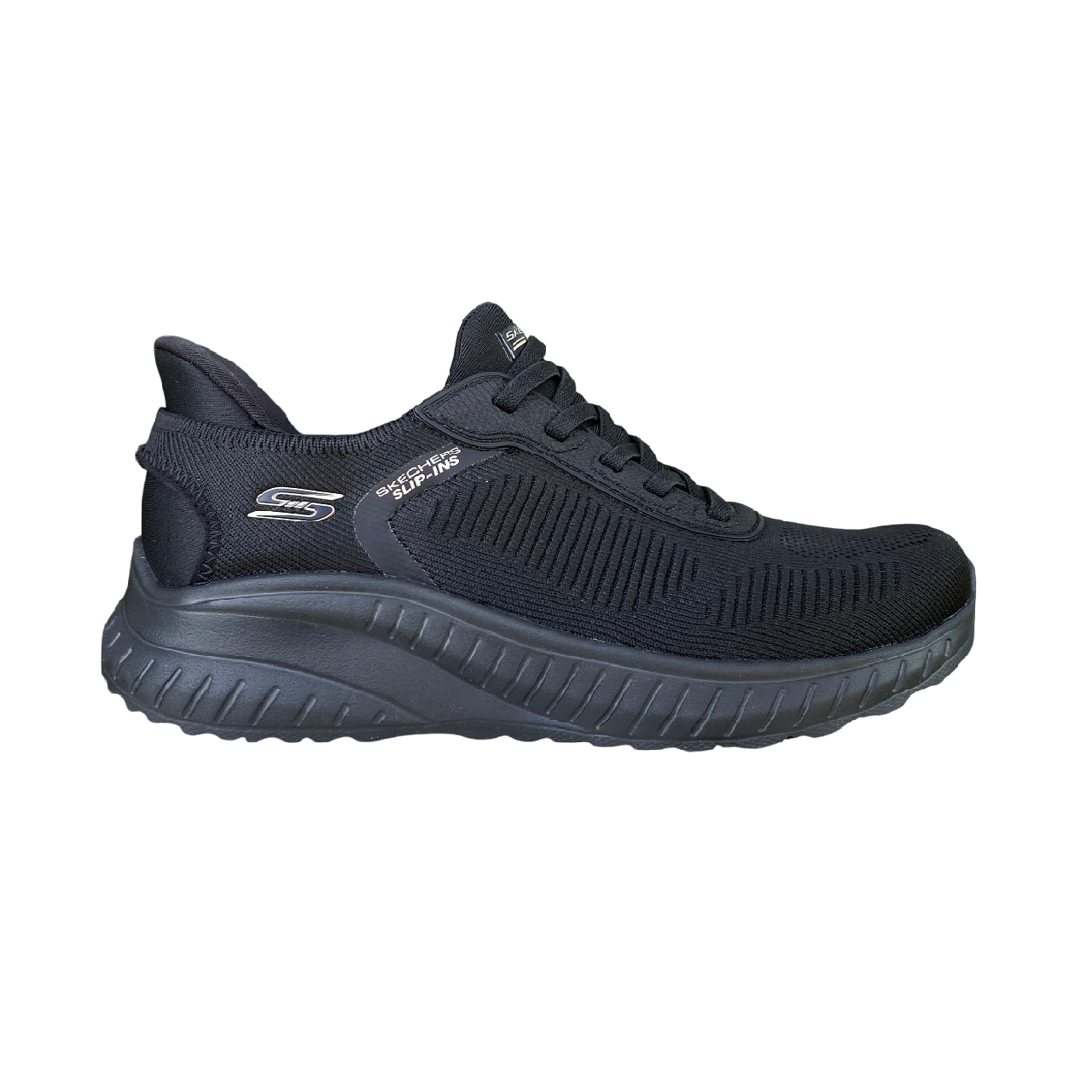 Skechers Sneakers Slip-ins BOBS Sport Squad Chaos 117497/BBK Nero Donna