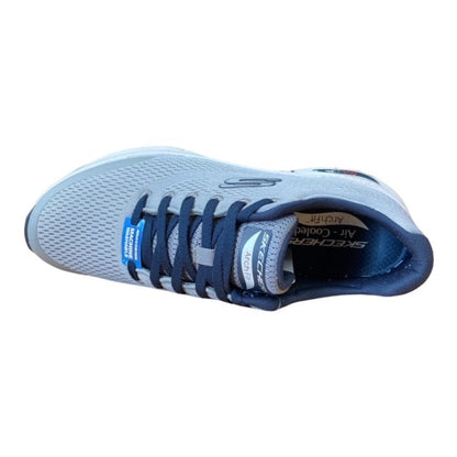 Skechers Arch Fit 232040 - Scarpe Walking Uomo Grigio Blu Supporto Plantare