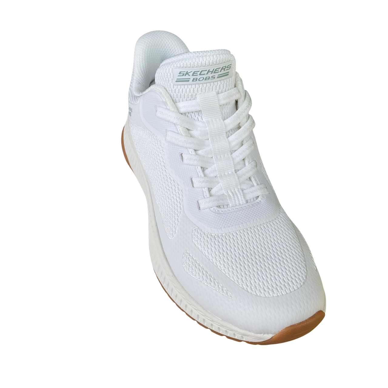 Skechers Slip-ins BOBS Squad 4 Staple Look 117624/WHT Bianco Donna