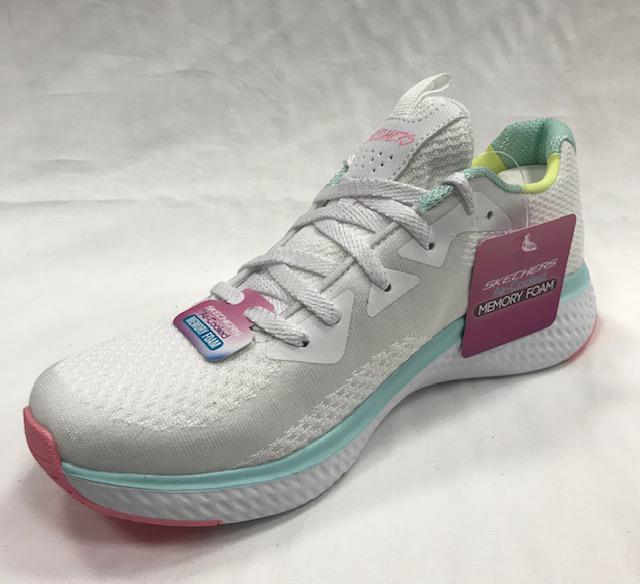 Skechers Solar Fuse Brisk Escape Scarpe Sportive Donna Bianco