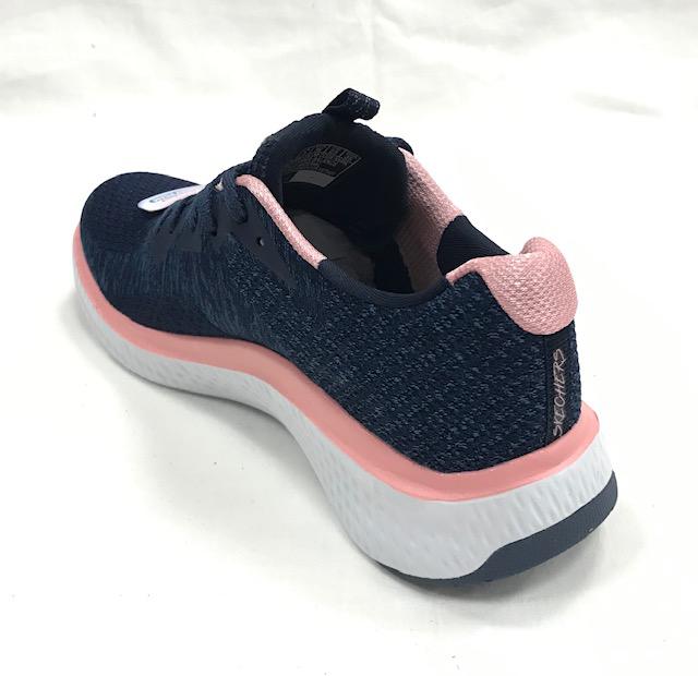 Skechers Solar Fuse Brisk Escape 13328 NVPK Scarpe Running Donna Blu Rosa - Ultraleggere