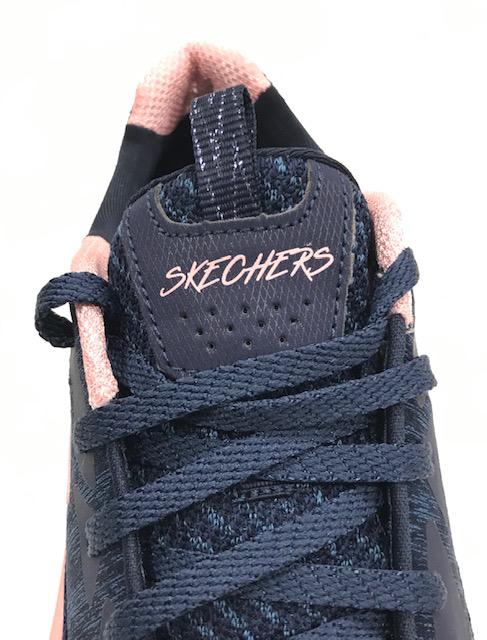 Skechers Solar Fuse Brisk Escape 13328 NVPK Scarpe Running Donna Blu Rosa - Ultraleggere