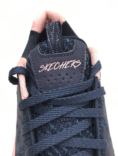Skechers Solar Fuse Brisk Escape 13328 NVPK Scarpe Running Donna Blu Rosa - Ultraleggere
