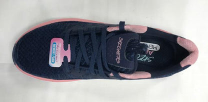 Skechers Solar Fuse Brisk Escape 13328 NVPK Scarpe Running Donna Blu Rosa - Ultraleggere