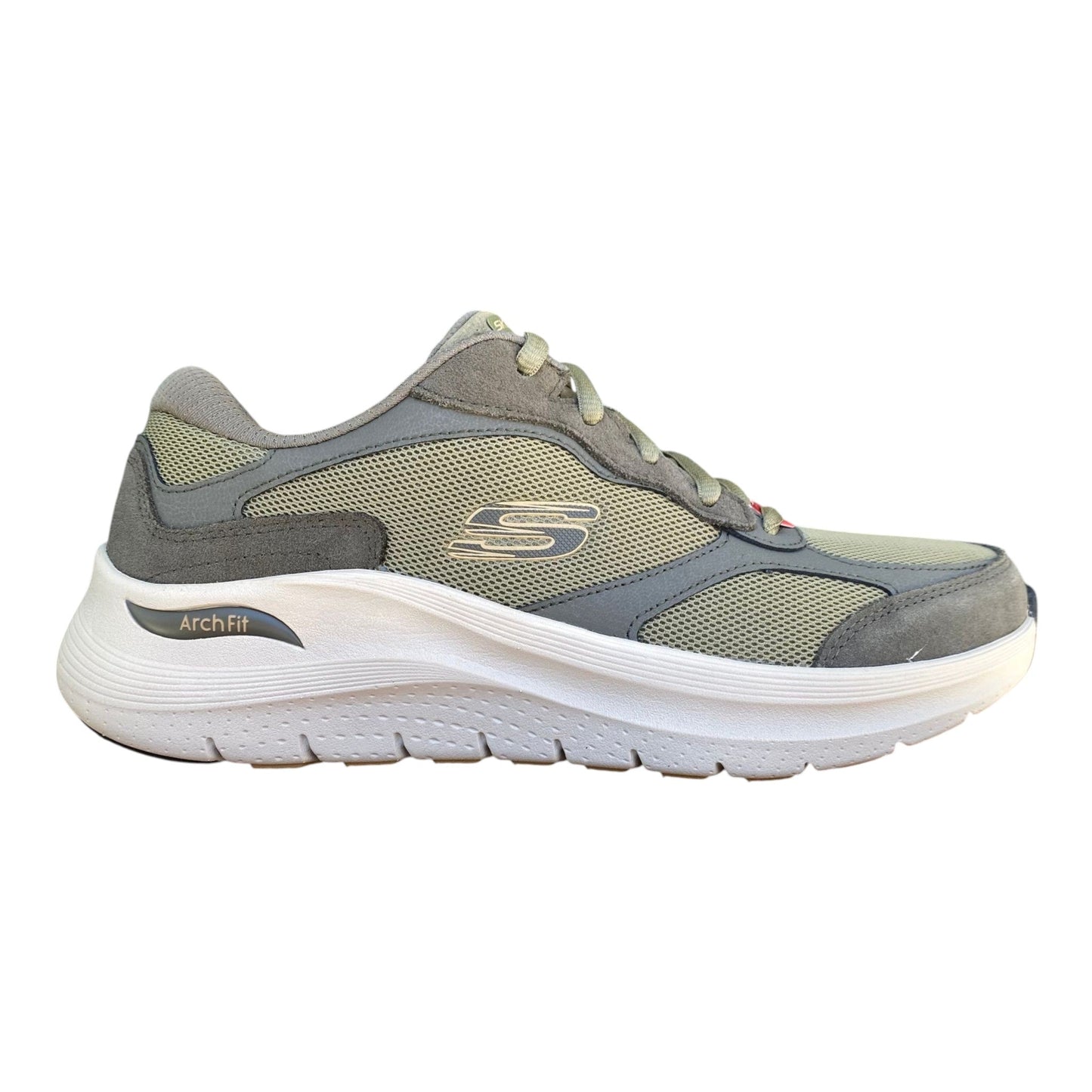 Skechers scarpa uomo Arch Fit 2.0 The Keep 232702/OLV oliva