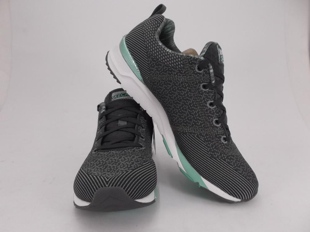 Skechers OG 90 Fast Focus 651 Scarpe Walking Donna Grigio Verde - Retro Style