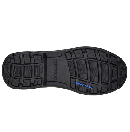 Skechers Scarponcino Uomo Segment 2.0 Brogden 204394-BLK Nero Memory Foam