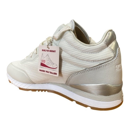 Skechers Vega High 920WHT Women's White Wedge Sneakers - Internal Wedge