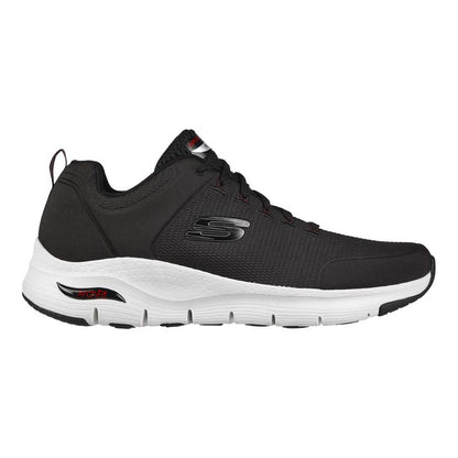 Skechers Arch-Fit Titan Sneakers Uomo Nero Bianco - 232200 BKW