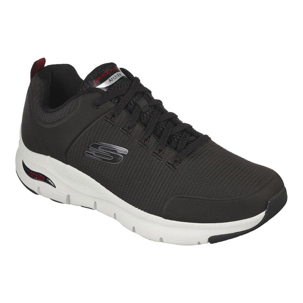 Skechers Arch-Fit Titan Sneakers Uomo Nero Bianco - 232200 BKW