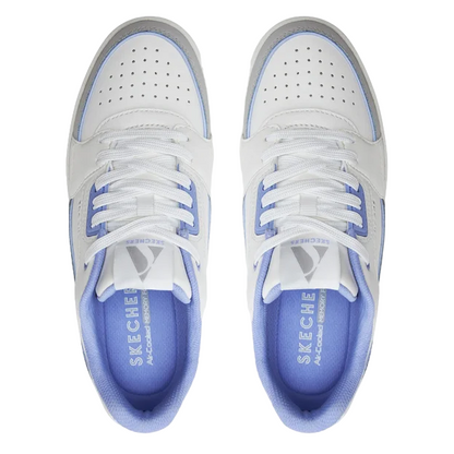 Skechers scarpa sneakers da donna Curted 177710\WLV bianco-lavanda