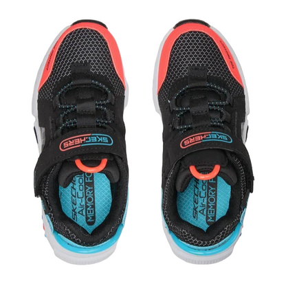 Skechers scarpa da ginnastica da bambino Gametronix 2.0 402260L/BKMT nero