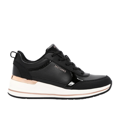 Skechers Sneakers Donna Billion 2 Fine Shine Nere - 177345/BLK