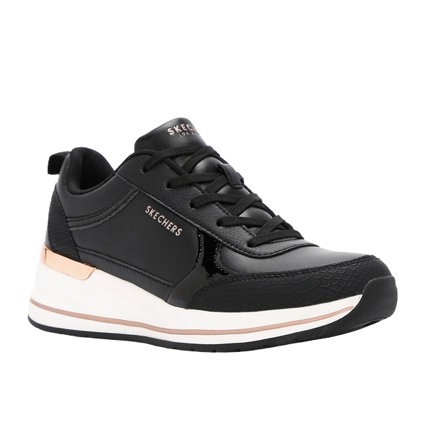 Skechers Sneakers Donna Billion 2 Fine Shine Nere - 177345/BLK