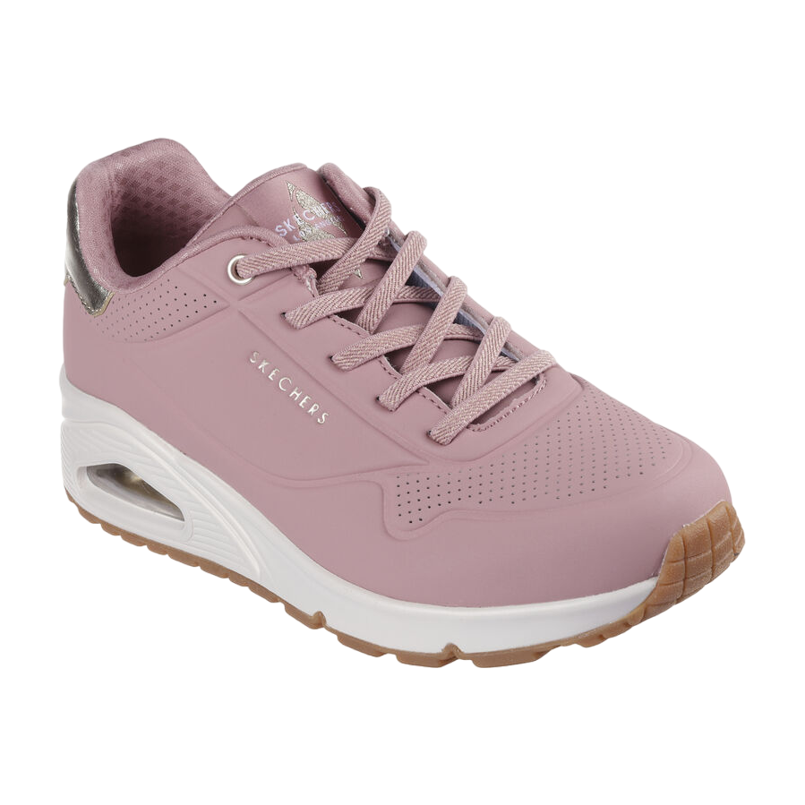 Skechers Uno Shimmer Away Lifestyle Sneakers Donna Rosa - 155196/ROS