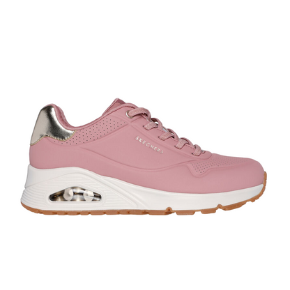 Skechers Uno Shimmer Away Lifestyle Sneakers Donna Rosa - 155196/ROS