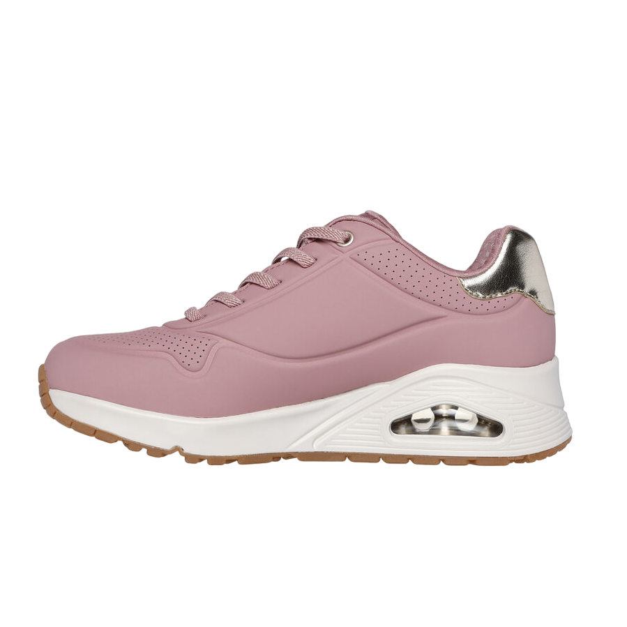 Skechers Uno Shimmer Away Lifestyle Sneakers Donna Rosa - 155196/ROS
