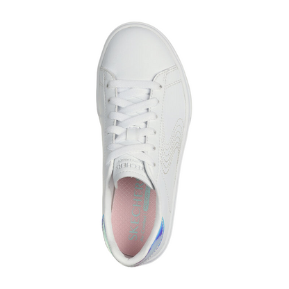 Skechers scarpa sneakers da ragazza Eden LX Magical Dream 310097L/WSL bianco-argento