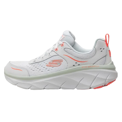 Skechers scarpa sportiva D'Lux Walkers 2.0 Daisy Doll 150093/WMLT bianco-multi