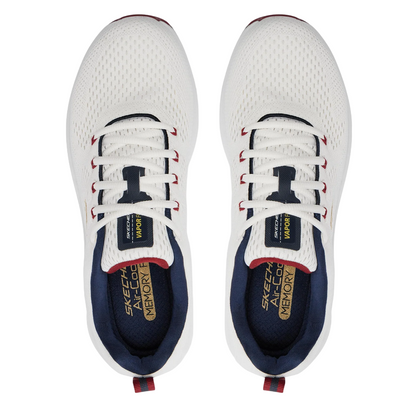 Skechers scarpa sportiva da uomo Vapor Foam 232625/WNVR bianco-blu-rosso