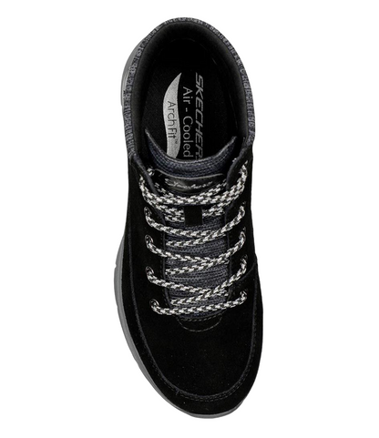 Skechers Arch Fit Smooth Comfy Chill 167373/BLK Scarponcino Idrorepellente Donna Nero