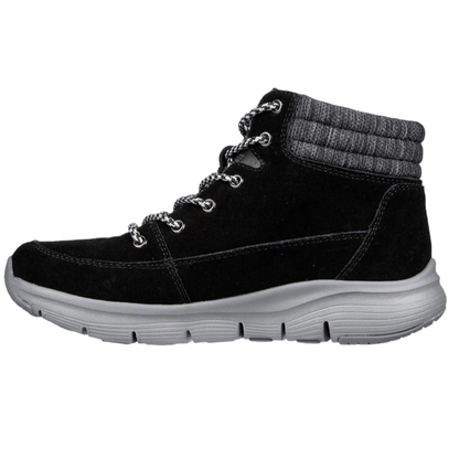 Skechers Arch Fit Smooth Comfy Chill 167373/BLK Scarponcino Idrorepellente Donna Nero