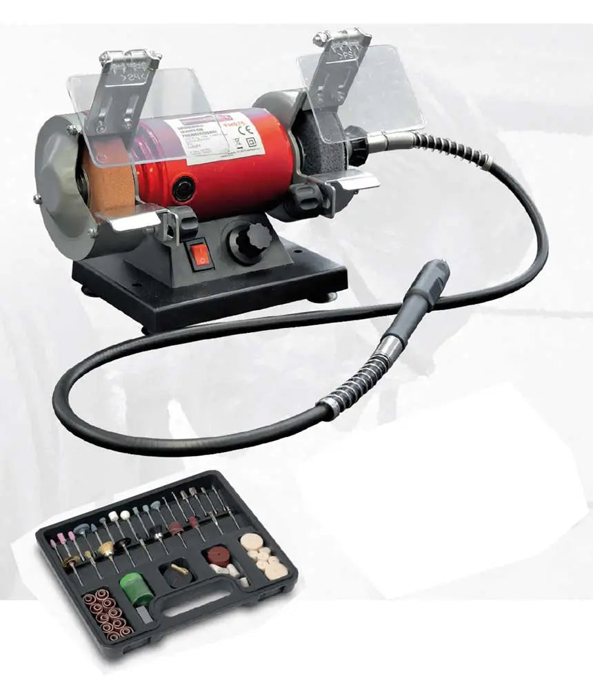 Smerigliatrice da banco 120w con prolunga