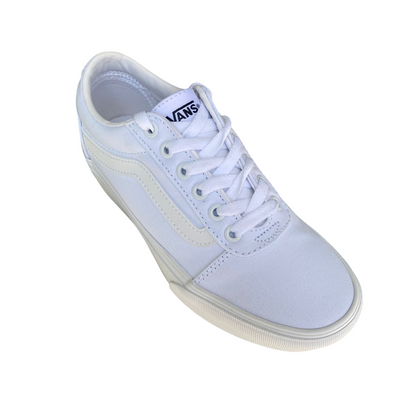 Vans Ward Platform VN0A3TLC0RG1 - Sneakers Donna Bianche Canvas