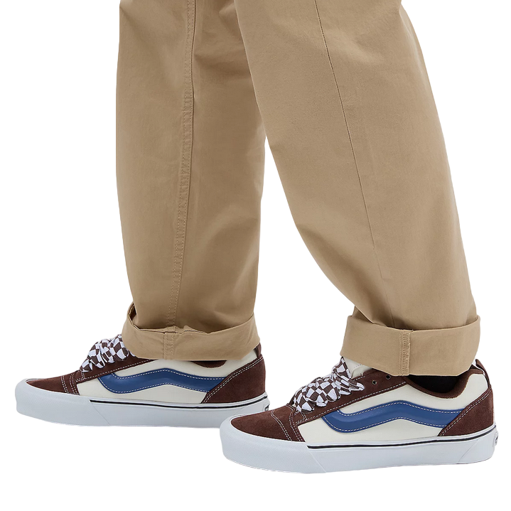 Vans Knu Skool VN0009QCDMV Marroncino Beige Blu Sneakers Uomo