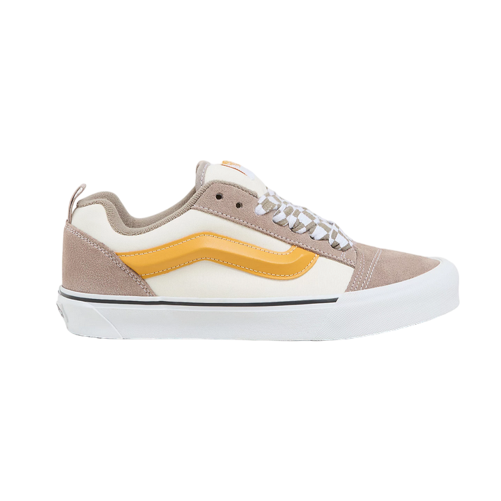 Vans Knu Skool VN0009QC0BP Multicolore Beige Ocra Sneakers Uomo
