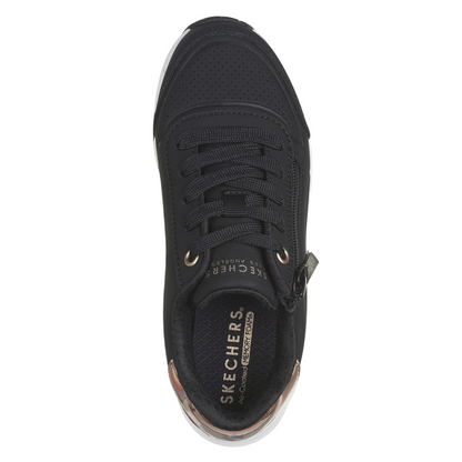 Sneakers junior Skechers UNO Gen1 Zip and Stride (310554L/BKRG) Nero